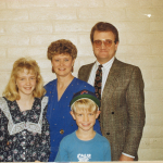 jim & judy balinger with candy &  jw 1992